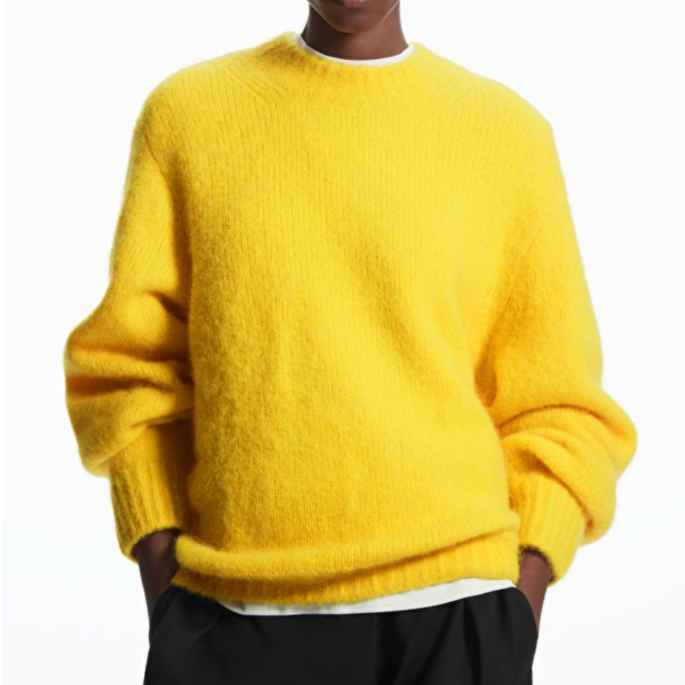 COS oversized alpaca-blend sweater